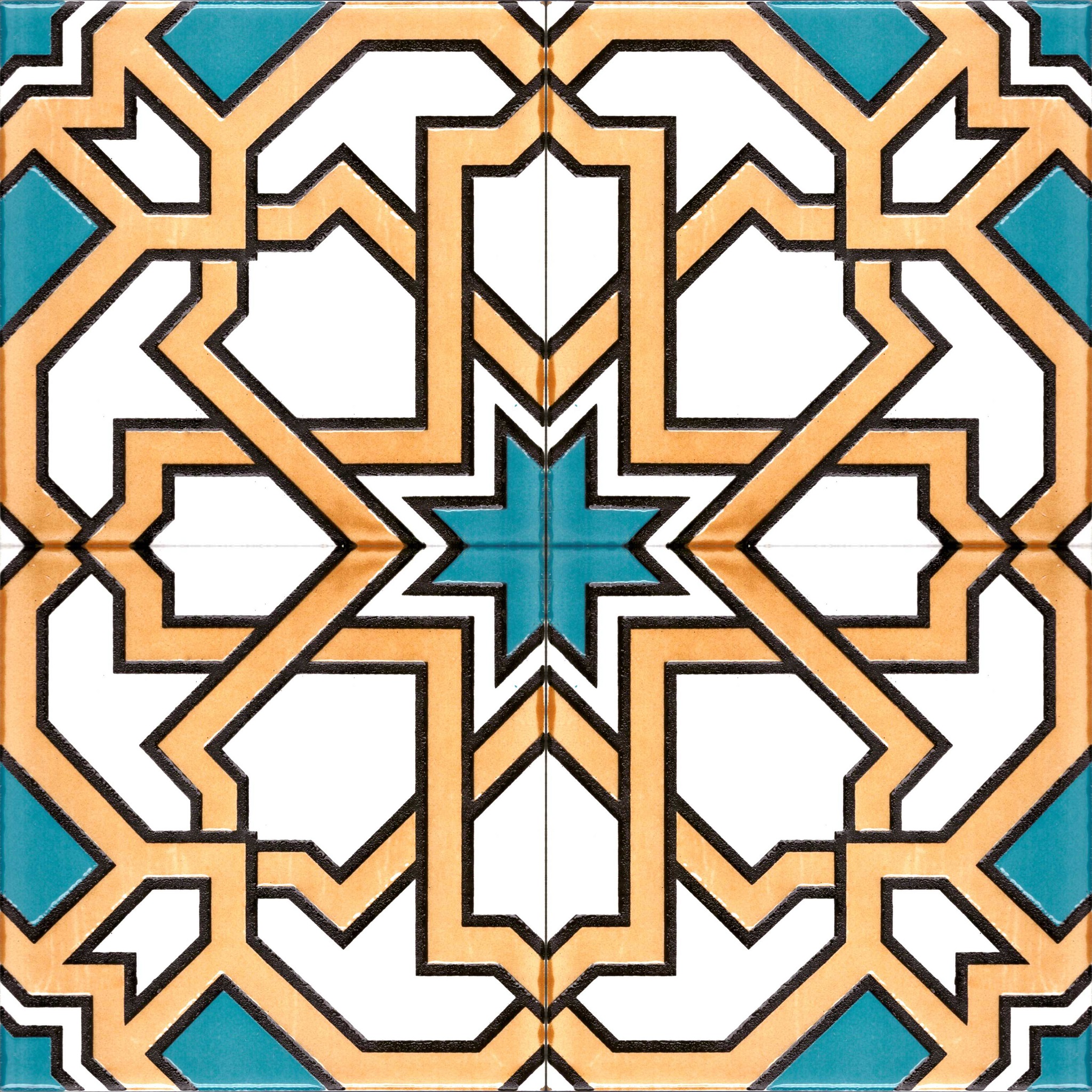 ÇİNİ KAROLAR  20X20 P-6